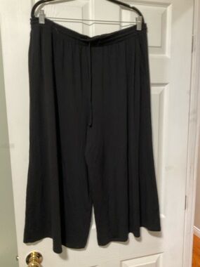 Athleta Black Wide-Leg Pants